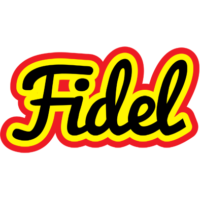 Fidel flaming logo