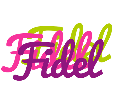Fidel flowers logo