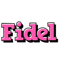 Fidel girlish logo