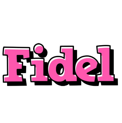 Fidel girlish logo