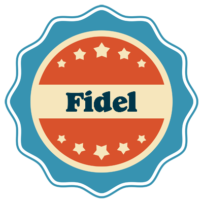 Fidel labels logo