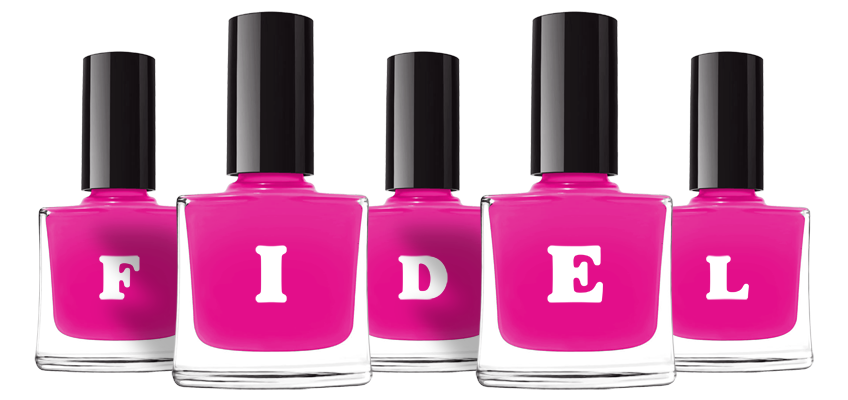 Fidel nails logo