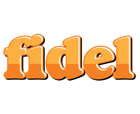 Fidel orange logo