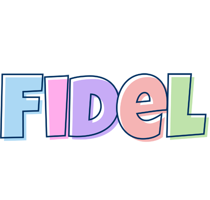 Fidel pastel logo
