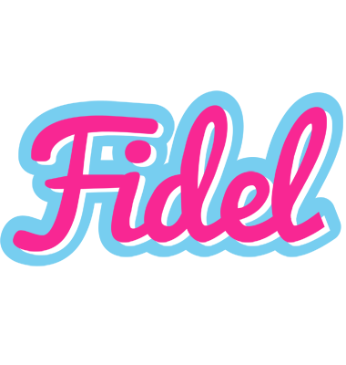 Fidel popstar logo