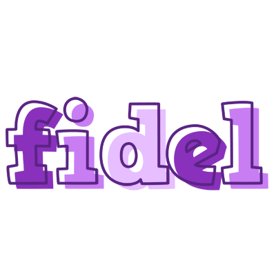Fidel sensual logo