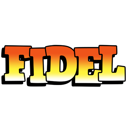 Fidel sunset logo