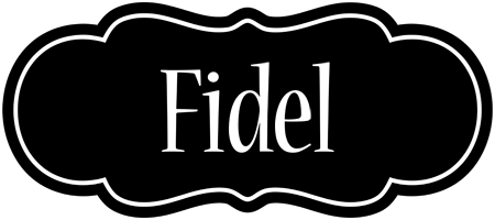 Fidel welcome logo