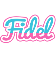 Fidel woman logo