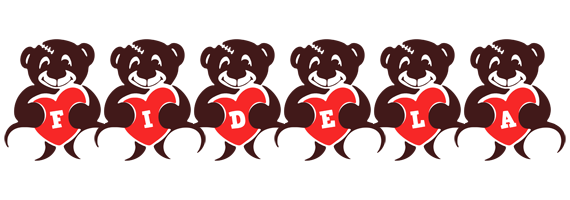 Fidela bear logo