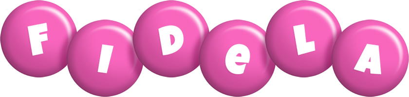 Fidela candy-pink logo