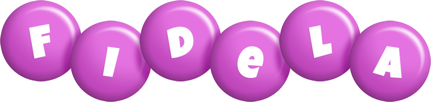Fidela candy-purple logo