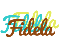 Fidela cupcake logo