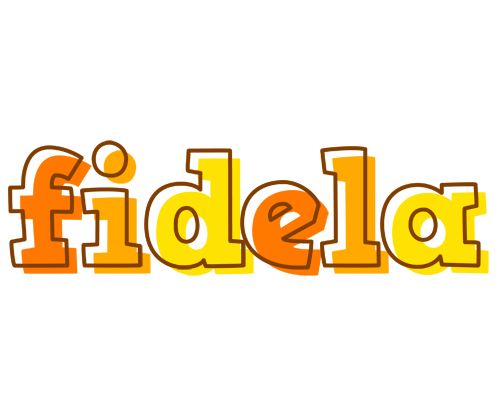 Fidela desert logo