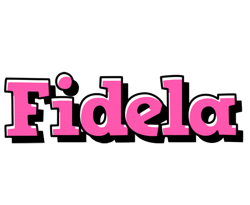 Fidela girlish logo