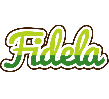 Fidela golfing logo