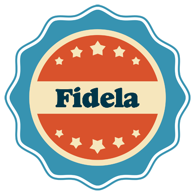 Fidela labels logo