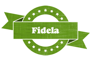 Fidela natural logo