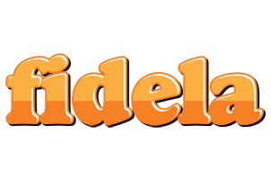 Fidela orange logo