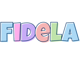 Fidela pastel logo