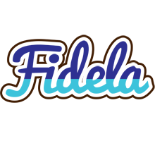 Fidela raining logo