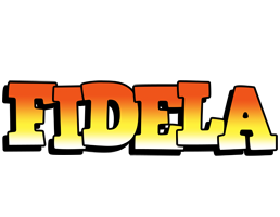 Fidela sunset logo