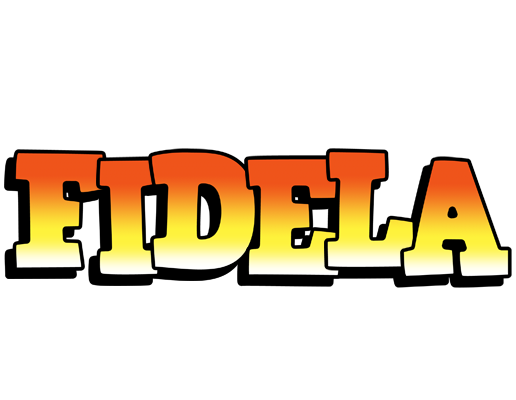 Fidela sunset logo