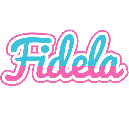 Fidela woman logo