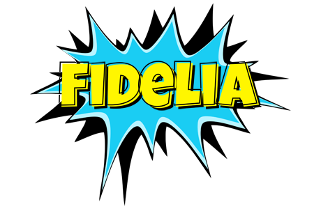 Fidelia amazing logo