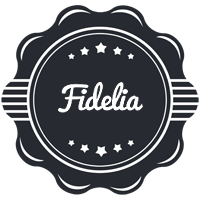 Fidelia badge logo