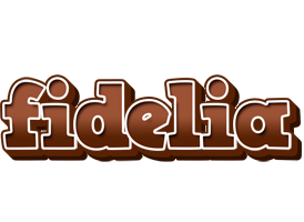 Fidelia brownie logo