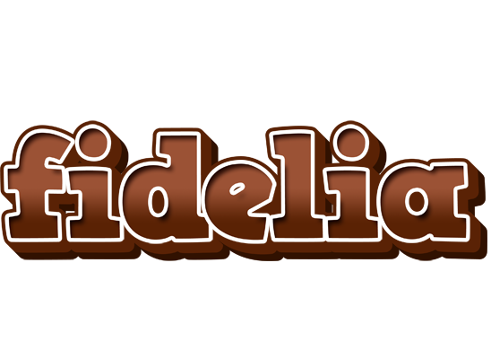 Fidelia brownie logo