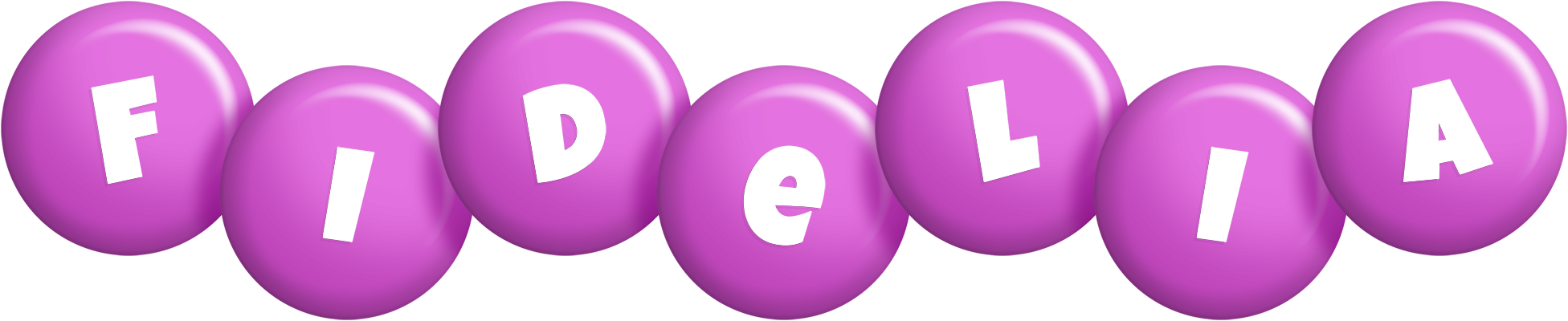 Fidelia candy-purple logo
