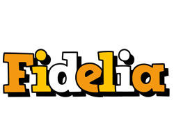 Fidelia cartoon logo