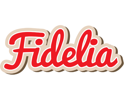 Fidelia chocolate logo