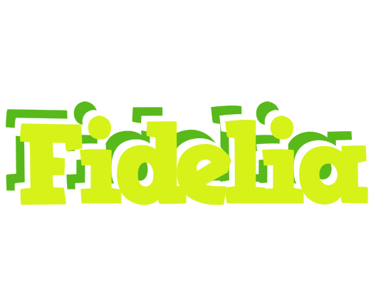 Fidelia citrus logo