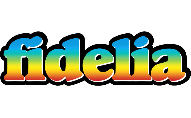 Fidelia color logo