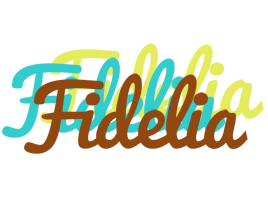 Fidelia cupcake logo