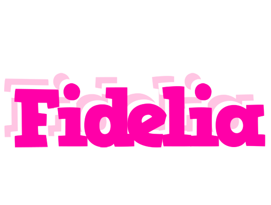 Fidelia dancing logo