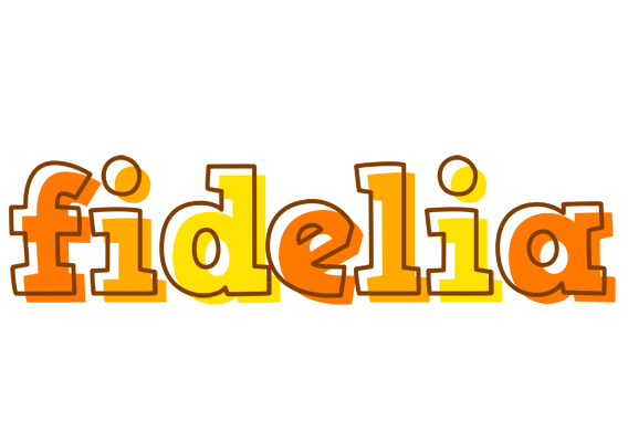 Fidelia desert logo