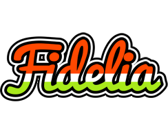 Fidelia exotic logo