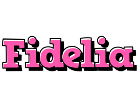 Fidelia girlish logo