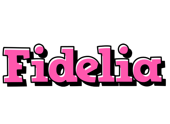 Fidelia girlish logo