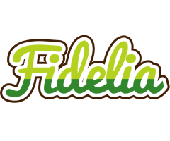 Fidelia golfing logo