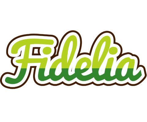 Fidelia golfing logo