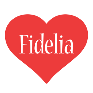 Fidelia love logo