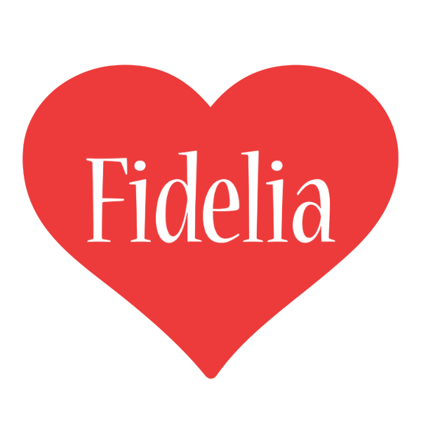 Fidelia love logo