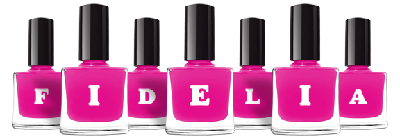 Fidelia nails logo