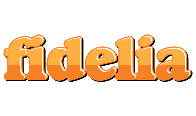 Fidelia orange logo