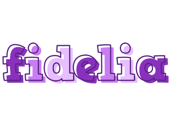 Fidelia sensual logo